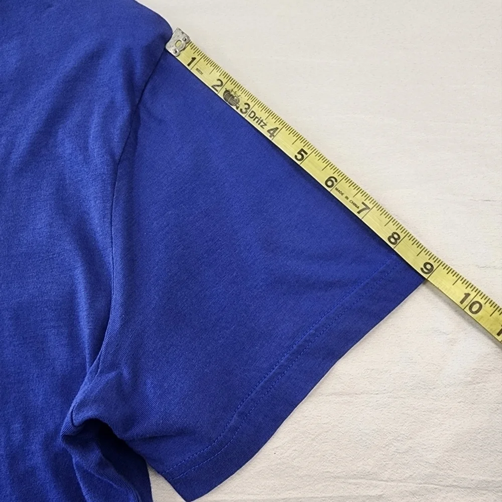 Reebok Men's Blue Graphic Loungewear Classic T-Shirt, sz XL - Picture 7 of 9